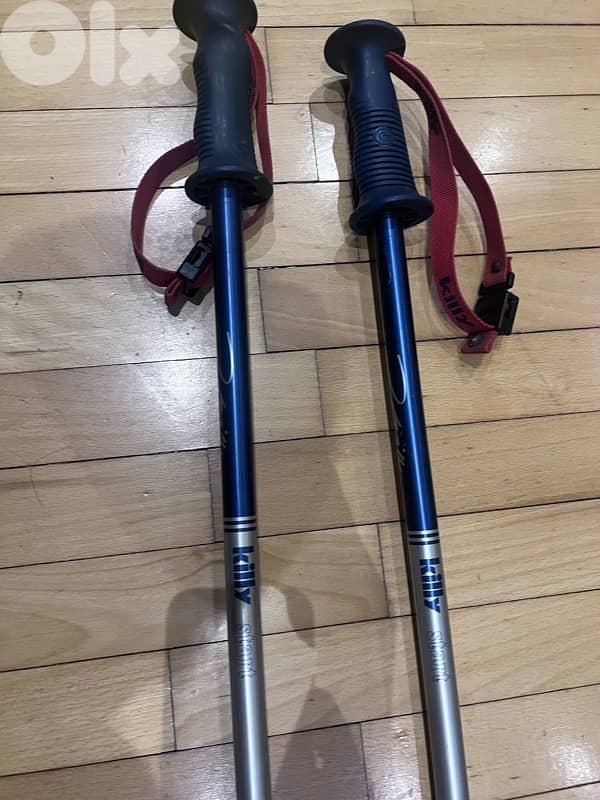 Rossignol ST Competition Skis – 185 cm with Killy Poles 5