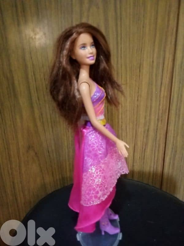 Barbie DREAMTOPIA RAINBOW FASHION PRINCESS as new doll+skirt+boots=25$ 3