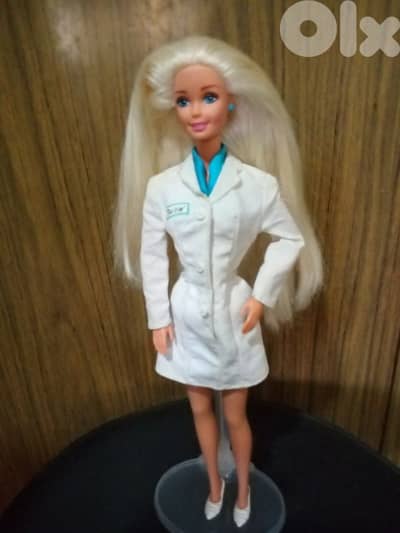 Barbie DENTIST TALKS a Patient Mattel1997 working mechanism great doll