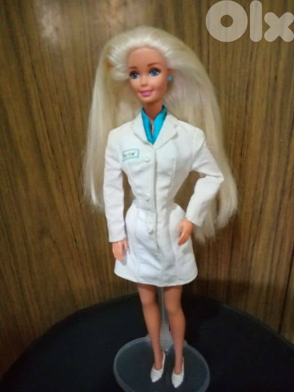 Barbie DENTIST TALKS a Patient Mattel1997 working mechanism great doll 6