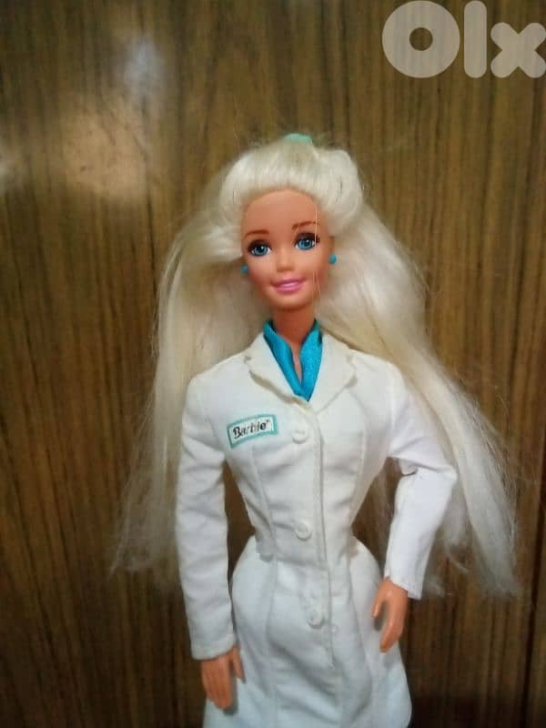 Barbie DENTIST TALKS a Patient Mattel1997 working mechanism great doll 0