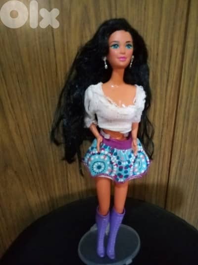 WESTERN FUN NIA Ultra Rare Mattel 1989 Great doll+brand tag wears =40