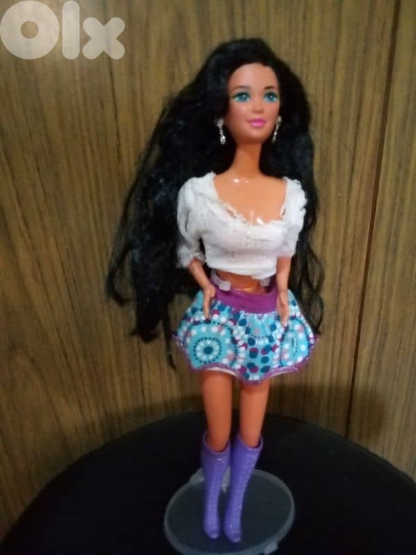 WESTERN FUN NIA Ultra Rare Mattel 1989 Great doll+brand tag wears =40 0