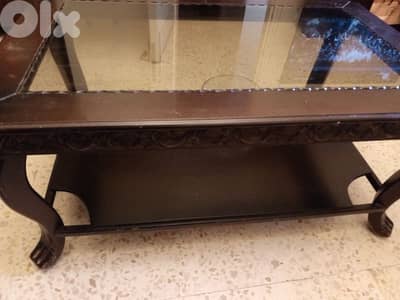 used living room table