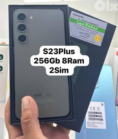 samaung s23 plus 256 gb 8 ram like new ctc warranty