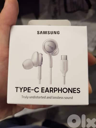 Samsung earphones type-c earphones akg white