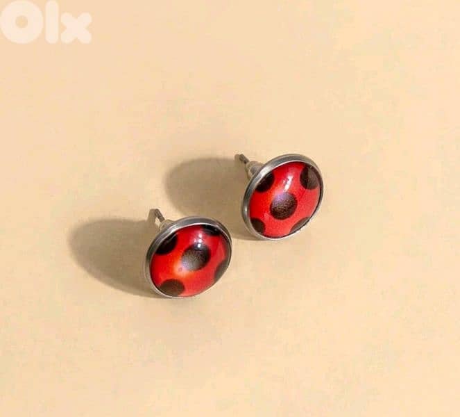 Myraculous Ladybug Genuine Cosplay earrings 1