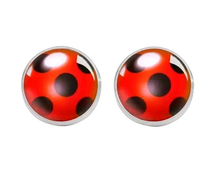 Myraculous Ladybug Genuine Cosplay earrings 3