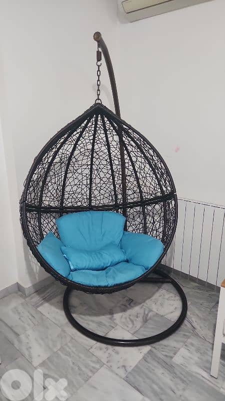 big egg shape swing 0