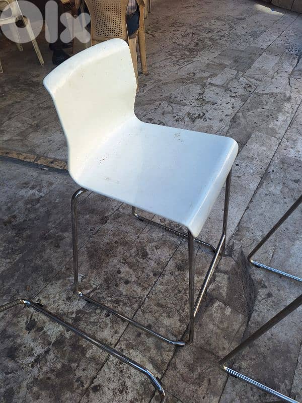 كراسي بار عدد٤ تصميم مميز ايطالي stools chairs IKEA Italy 2