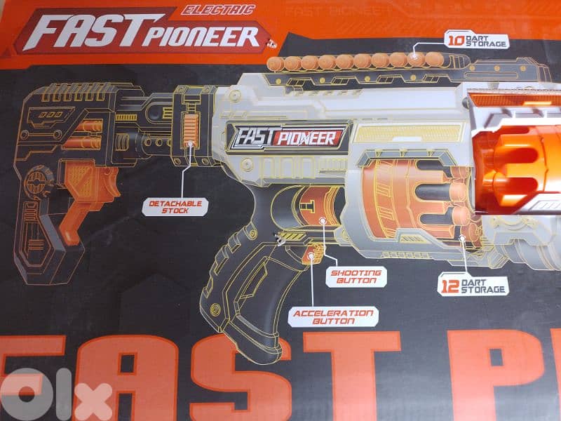 Electric pioneer Nerf gun 2