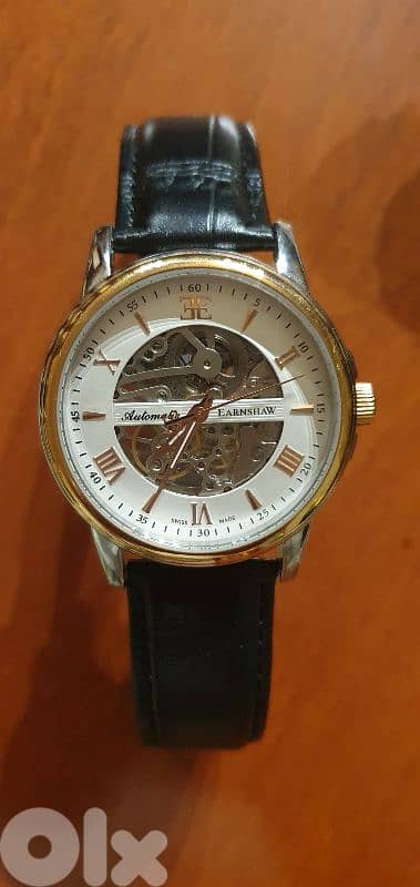 swiss made earshaw automatic clock 0