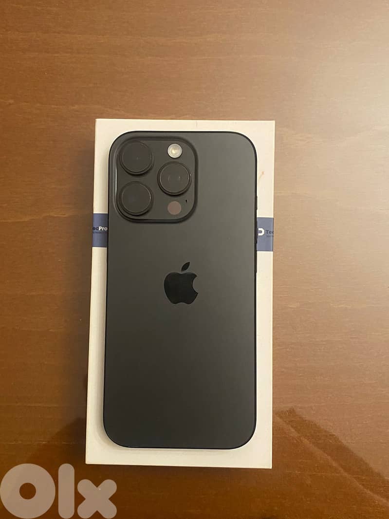 apple iphone 16 pro used like new zero scratch with techplus warranty 1