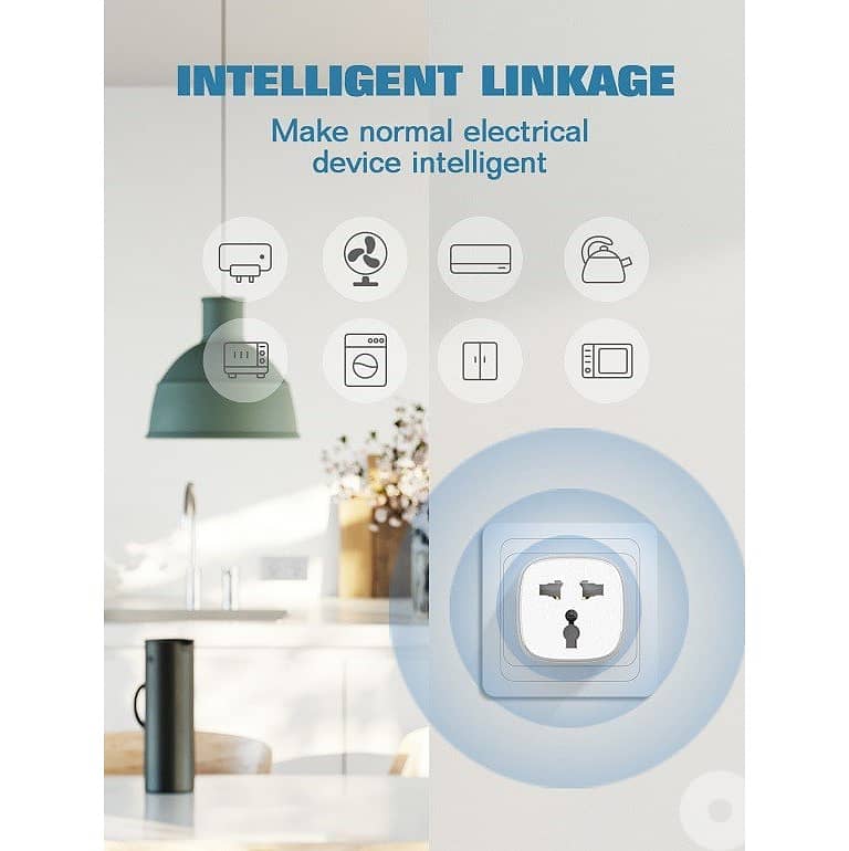 High Power Smart Plug WiFi Travel Adapter Reminder 5