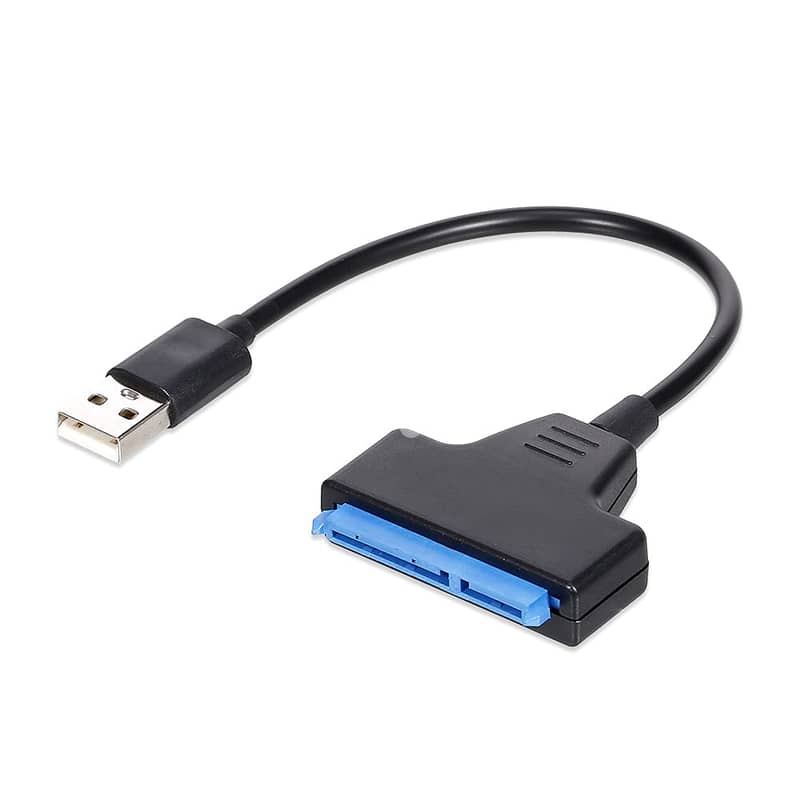 USB 2.0 to SATA Adapter Cable Hard Disk Adapter Converter Cable 3