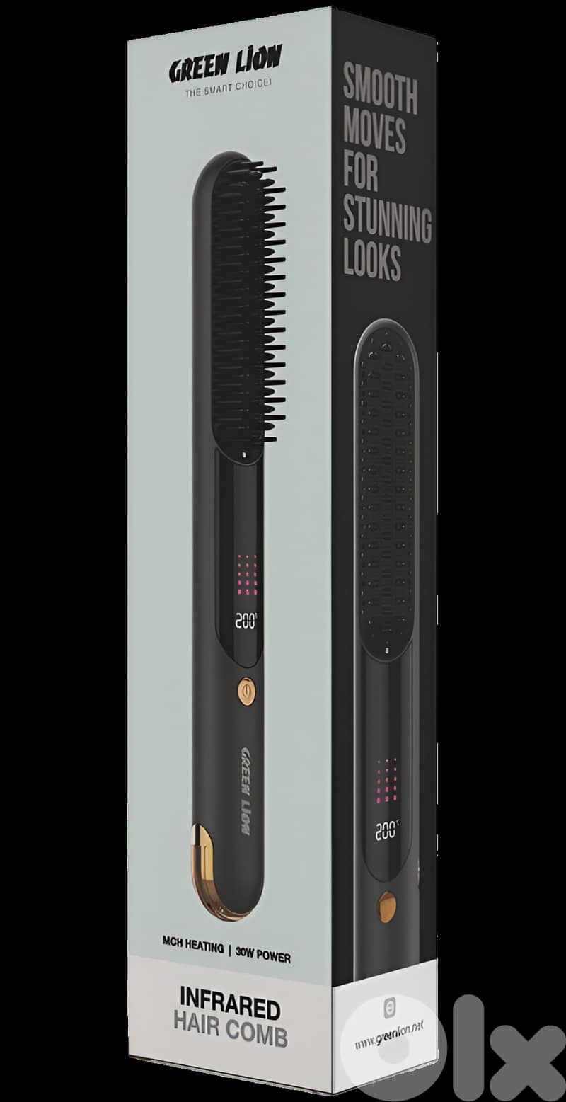 Green Lion Infrared Hair Comb 2