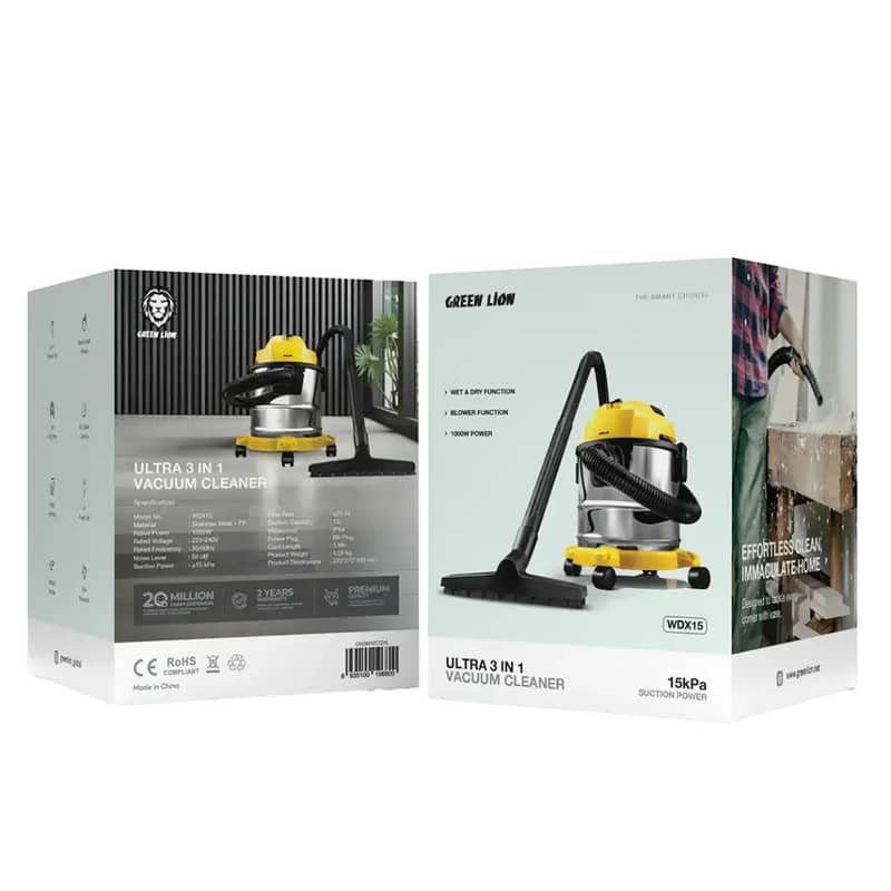 Green Lion Ultra 3 In 1 Vacuum Cleaner 12L 2