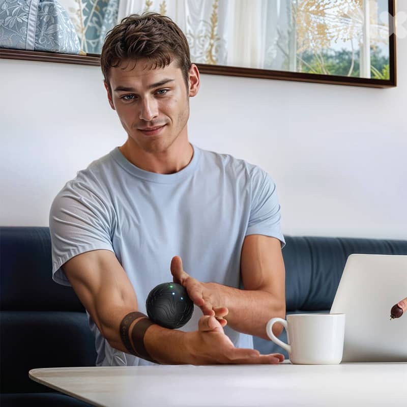 Green Lion Massage Ball 1