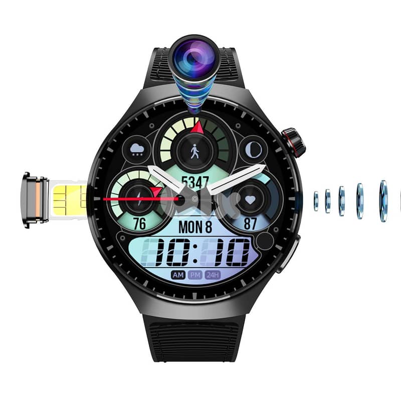 Porodo Vista 4G Cellular & Video Smart Watch 1