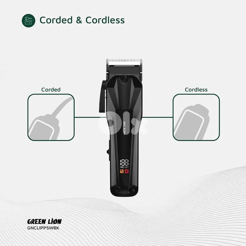 Green Lion Clip Pro Professional Hair Clipper 2
