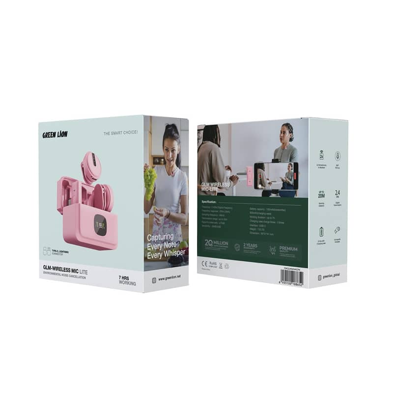 Green Lion Digital Display Mic 2