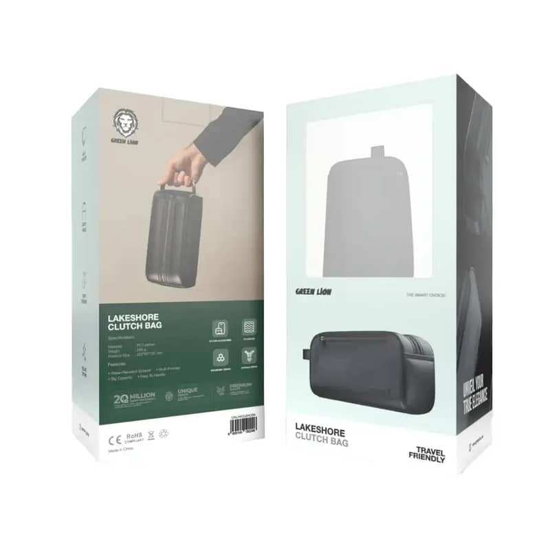 Green Lion Lakeshore Clutch Bag 2