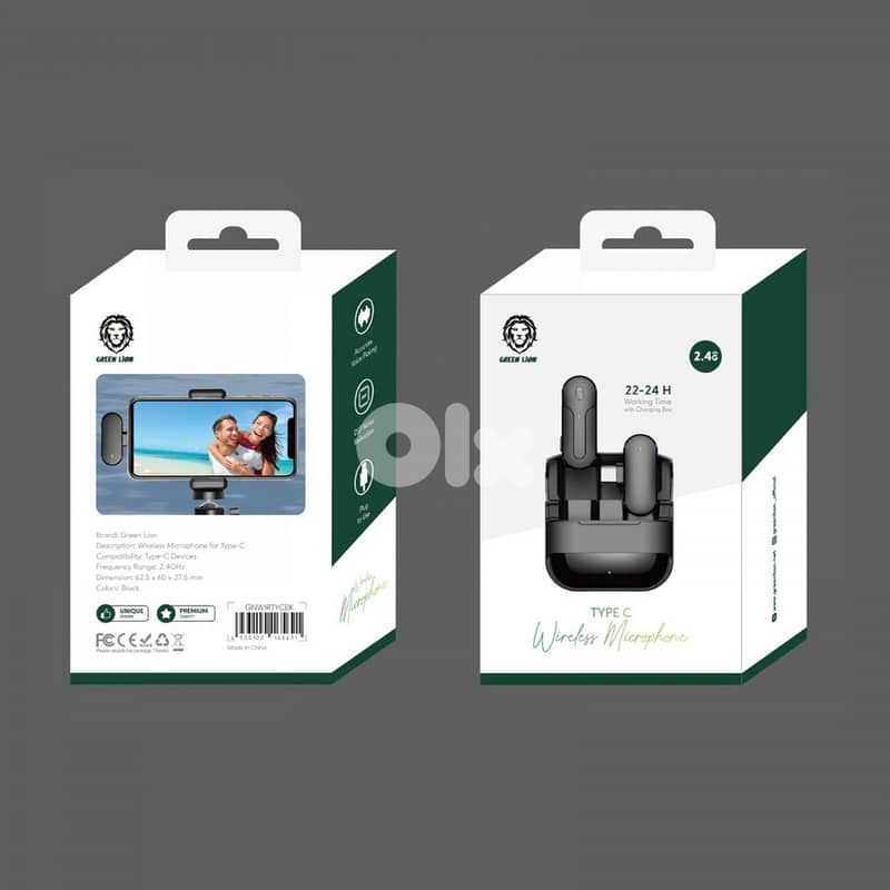 Green Lion Wireless Microphone for Type-C 3