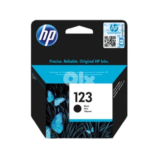 HP 123 Black & Tri-Color Original Ink Cartridge 1