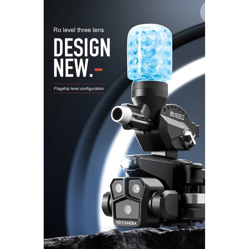 K11 Max Aerial Photography Drone Water Bomb Launcher 3 HD Cameras 2