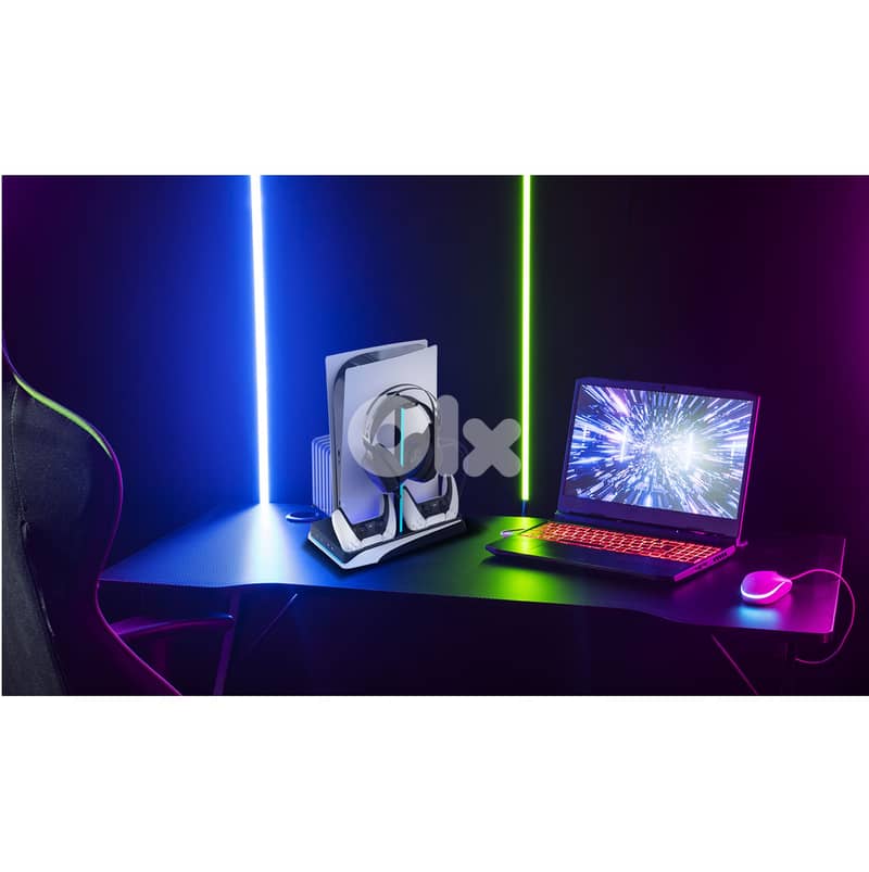 Porodo Gaming Multi-Function PS5 & Headphone Cooling & Charging Hub 1
