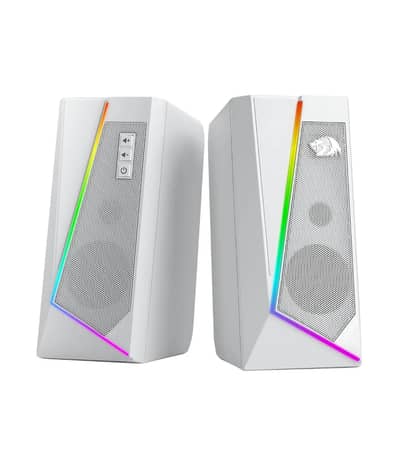 Redragon RGB Desktop Speakers PC Computer Stereo Speaker