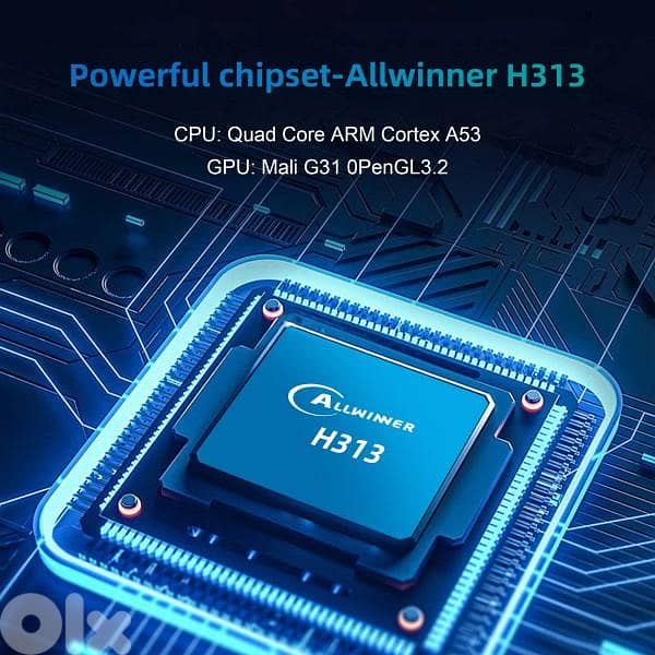 TV Box 2GB / 8GB Android 14 Google Assistant Support Netflix 4K 5