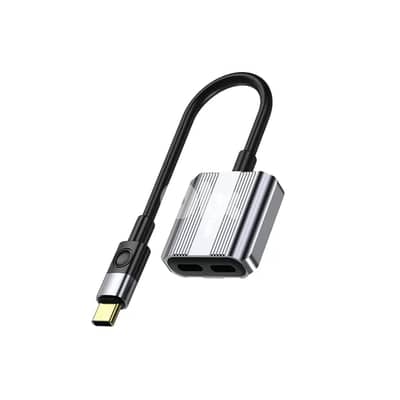 Green Lion 2 In 1 Splitter Adapter Type-C to Dual Type-C