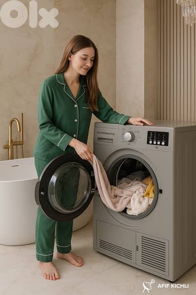 Campomatic Dryer 9kg/Heat Pump كفالة شركة