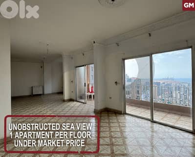 Unobstructed Sea View , 1 Apartment Per Floor - Zalka  REF#RK126518