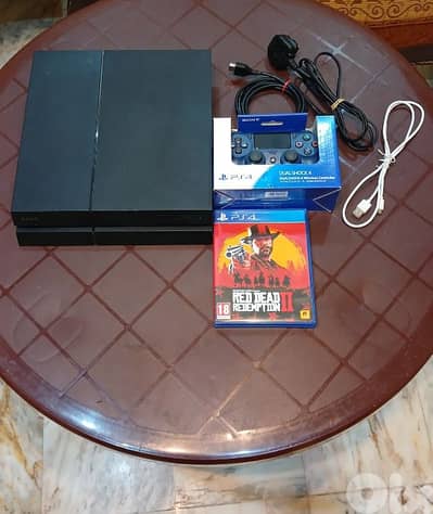 PS4 console og 500gb + red dead redemption 2 + Controller