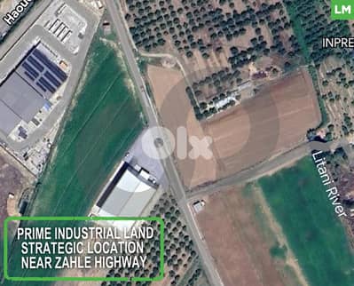 Exceptional Industrial Land for Sale in Zahle   REF#LM126527
