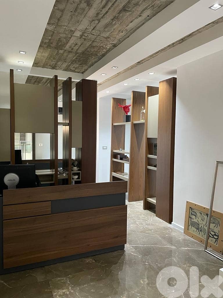 مكتب للايجار في المكلس Equipped Office for rent in Mkalles 0