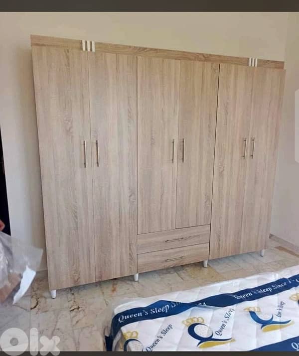 غرفة نوم كاملة تخت مجوز متوفرة بجميع الالوان والمقاسات 0