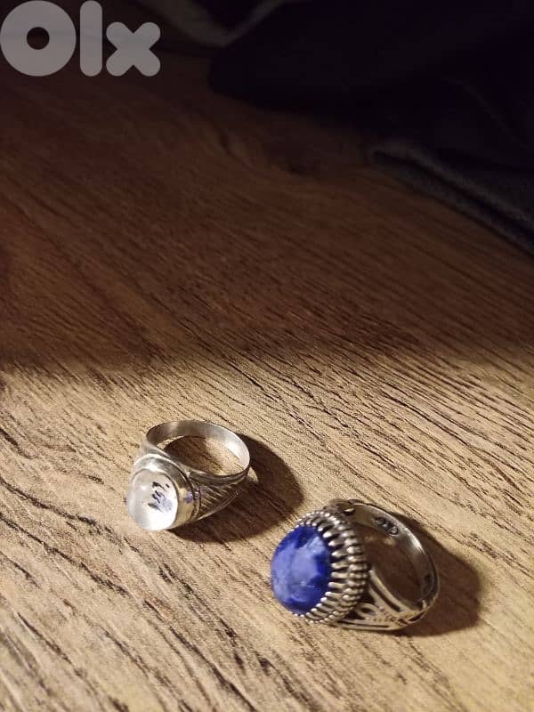 خاتمين فضة 0