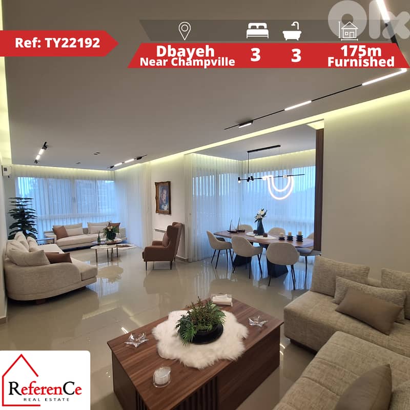 Exclusive apartment in Dbaye for sale شقة حصرية للبيع في ضبية 0