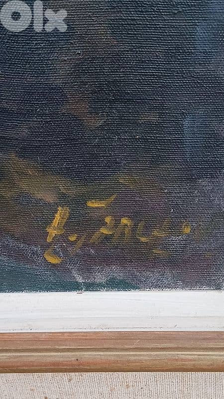 لوحة رسم زيتي اوروبية 6