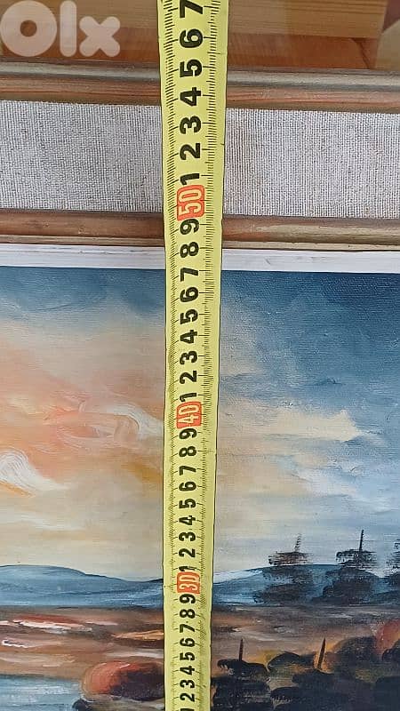 لوحة رسم زيتي اوروبية 9