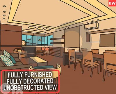fully furnished, decorated,unobstructed view, zouk mikael REF#EW126548
