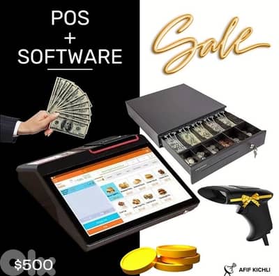 POS for Restaurants, Stores & Supermarket + FREE SOFTWARE LICENSE