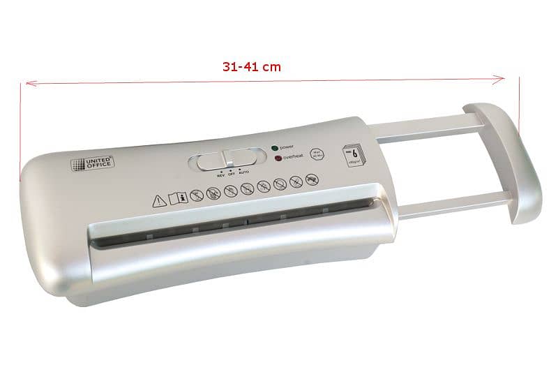 آلة تقطيع مستندات UNITED OFFICE UAV 190 B2 – عملية وصغيرة الحجم 1