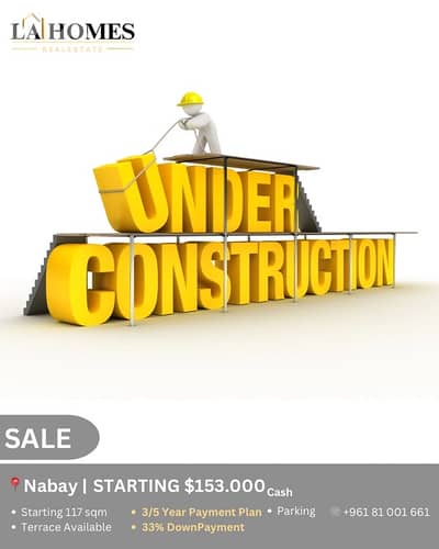 under construction in nabay قيد الإنشاء في نبايه