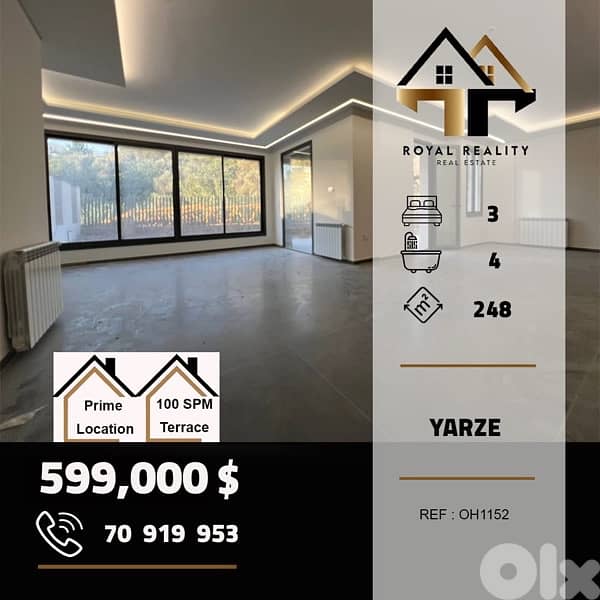 apartments for sale in yarzeh baabda شقق للبيع في اليرزة بعبدا 0