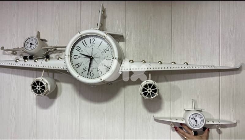 ساعة طيارة حديد ضخمة 2