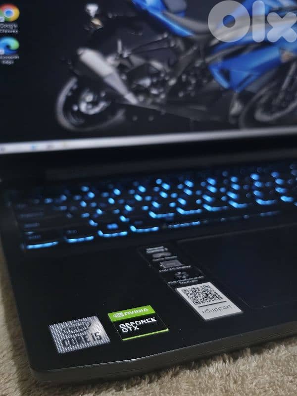 Gaming laptop with box lenovo- 10th GEN cpu 1